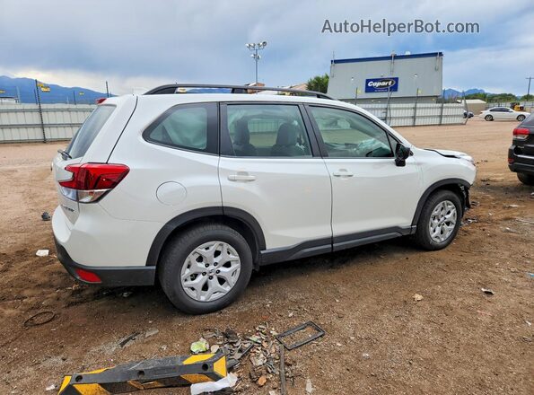 JF2SKADC6MH554438 2021 SUBARU FORESTER White Rear right