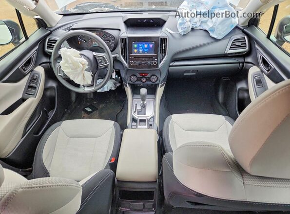 JF2SKADC6MH554438 2021 SUBARU FORESTER White Dashboard view