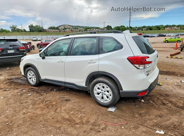 JF2SKADC6MH554438 2021 SUBARU FORESTER White Rear left
