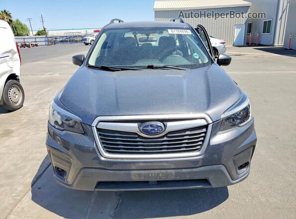 JF2SKADC6MH566105 2021 SUBARU FORESTER Gray Vista frontal