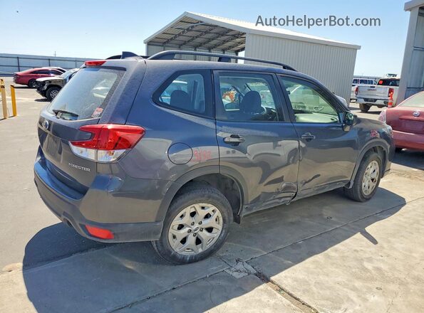 JF2SKADC6MH566105 2021 SUBARU FORESTER Gray Trasero derecho