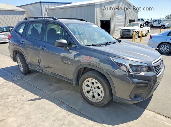 JF2SKADC6MH566105 2021 SUBARU FORESTER Gray Delantero derecho