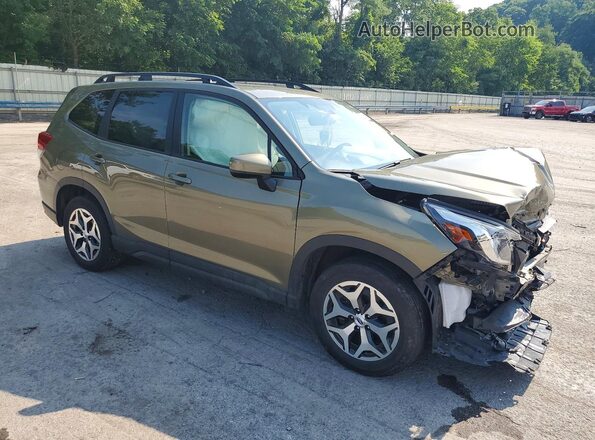 JF2SKADC8RH494461 2024 SUBARU FORESTER Green წინა მარჯვენა