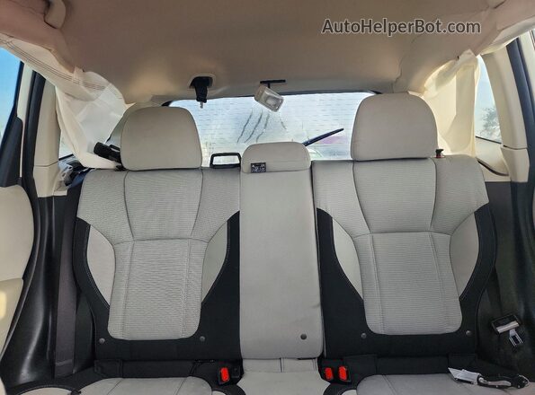 JF2SKADC9MH481517 2021 SUBARU FORESTER White Հետևի նստատեղերի տեսք
