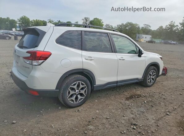 JF2SKAFC4MH418595 2021 SUBARU FORESTER White უკანა მარჯვენა