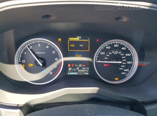 JF2SKAJC0MH576486 2021 SUBARU FORESTER Gray Սարքավորումների վահանակի տեսք