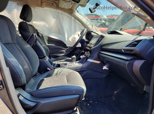 JF2SKAJC1LH466092 2020 SUBARU FORESTER Gray წინა სალონის ხედი