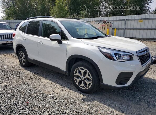 JF2SKAJC1LH515498 2020 SUBARU FORESTER White Առջևի աջ