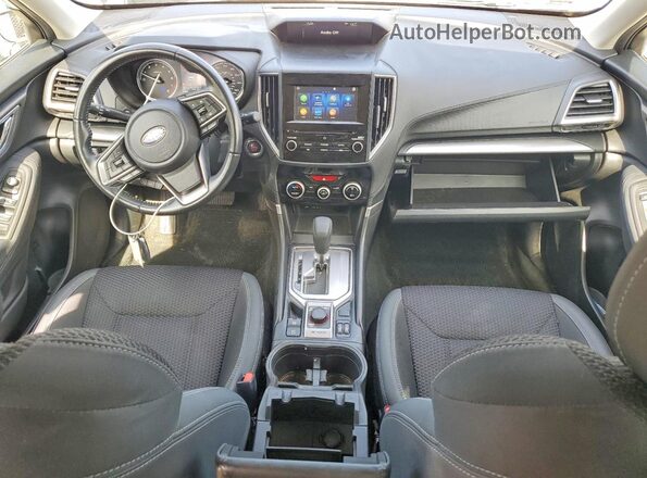 JF2SKAJC1LH515498 2020 SUBARU FORESTER White Առջևի վահանակի տեսք