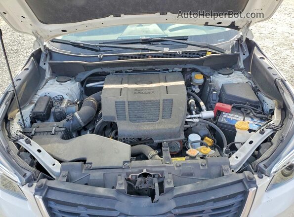 JF2SKAJC1LH515498 2020 SUBARU FORESTER White Շարժիչի բաժամունքի տեսք