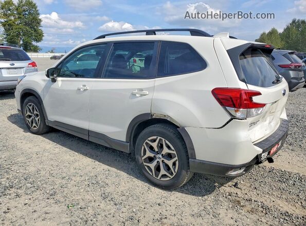 JF2SKAJC1LH515498 2020 SUBARU FORESTER White Հետևի ձախ