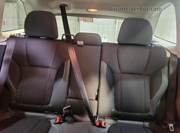JF2SKAJC2MH589000 2021 SUBARU FORESTER White Rear seats view