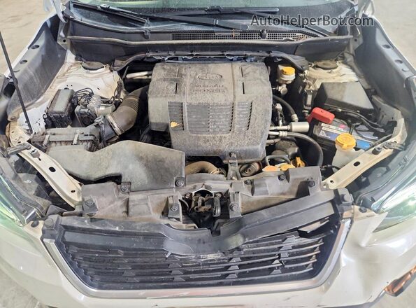 JF2SKAJC2MH589000 2021 SUBARU FORESTER White Engine compartment view
