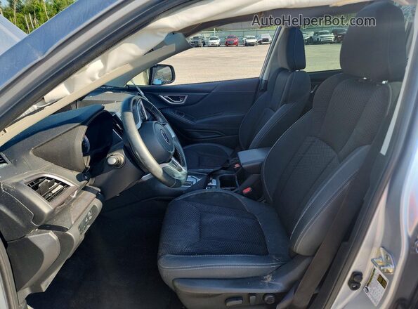 JF2SKAJC3LH579705 2020 SUBARU FORESTER Silver Vista interior delantera
