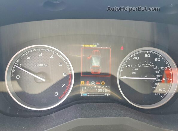 JF2SKAJC5MH493460 2021 SUBARU FORESTER Silver Սարքավորումների վահանակի տեսք