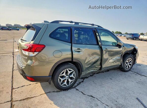 JF2SKAJC5MH587337 2021 SUBARU FORESTER Green უკანა მარჯვენა