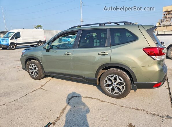 JF2SKAJC5MH587337 2021 SUBARU FORESTER Green უკანა მარცხენა