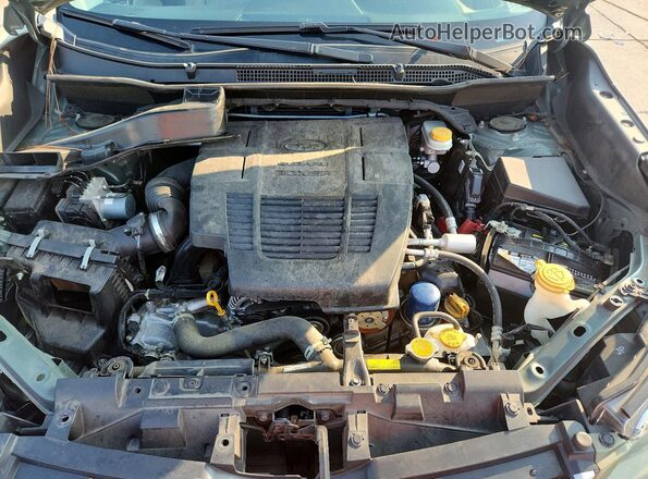 JF2SKAJC5MH587337 2021 SUBARU FORESTER Green უკანა სალონის ხედი