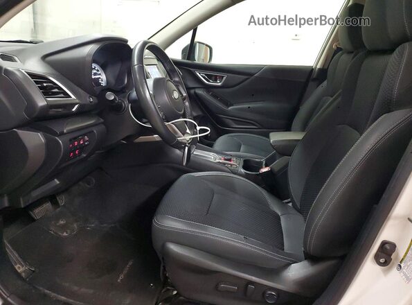 JF2SKAJC6MH425877 2021 SUBARU FORESTER White წინა სალონის ხედი