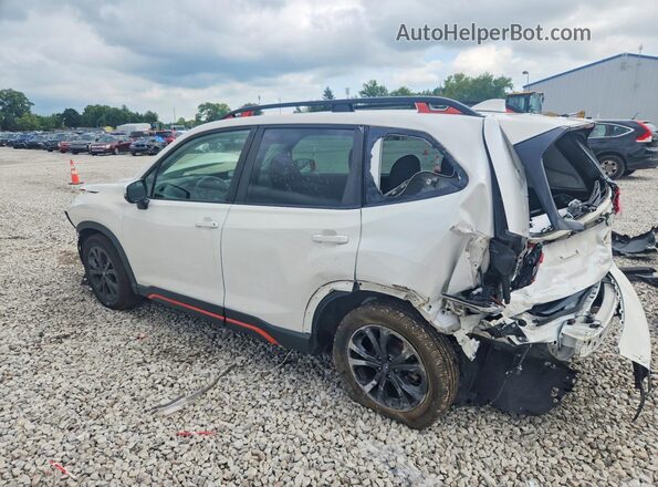 JF2SKAJCXNH506642 2022 SUBARU FORESTER White Trasero izquierdo