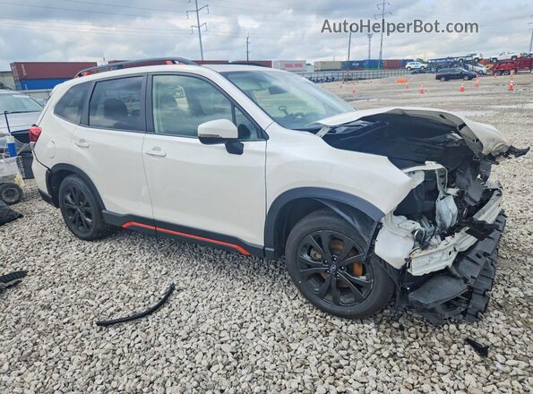 JF2SKAJCXNH506642 2022 SUBARU FORESTER White Delantero derecho