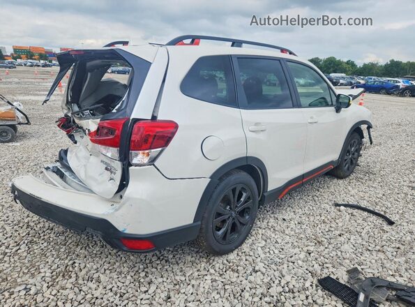 JF2SKAJCXNH506642 2022 SUBARU FORESTER White Trasero derecho