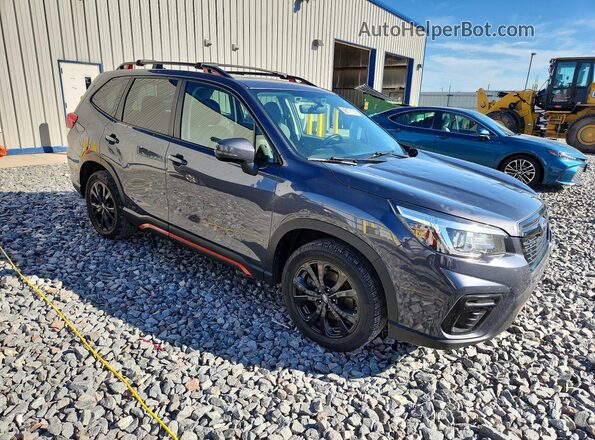 JF2SKALC8LH466278 2020 SUBARU FORESTER Gray Przód prawy