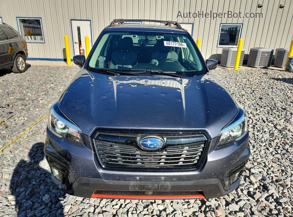 JF2SKALC8LH466278 2020 SUBARU FORESTER Gray Widok z przodu