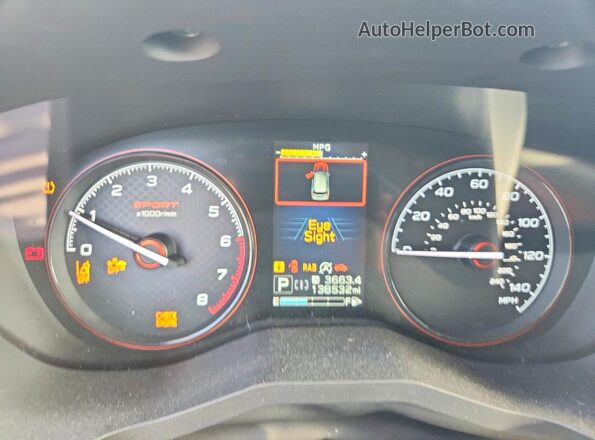 JF2SKAMC7LH417118 2020 SUBARU FORESTER Black Սարքավորումների վահանակի տեսք