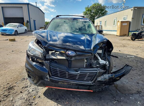JF2SKAMC7LH417118 2020 SUBARU FORESTER Black Դիմացի տեսք