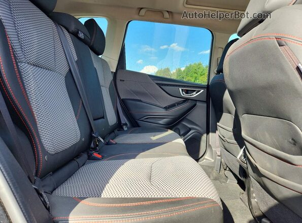 JF2SKAMC7LH417118 2020 SUBARU FORESTER Black Սալոնի հետևի տեսք