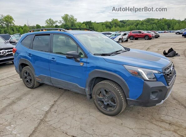 JF2SKAMC8NH497628 2022 SUBARU FORESTER Blue წინა მარჯვენა
