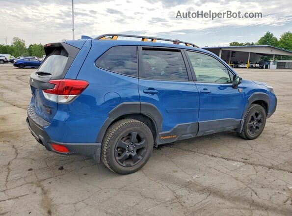 JF2SKAMC8NH497628 2022 SUBARU FORESTER Blue უკანა მარჯვენა