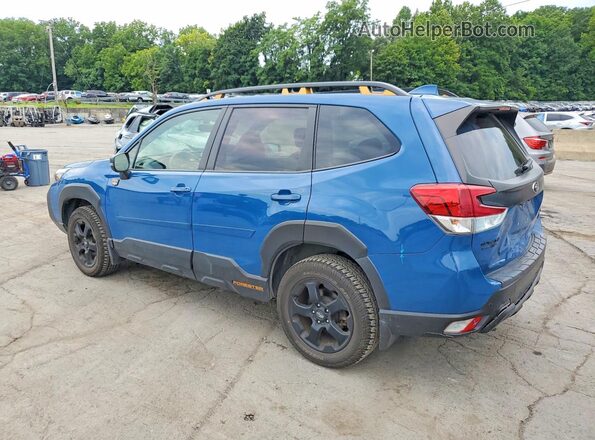 JF2SKAMC8NH497628 2022 SUBARU FORESTER Blue უკანა მარცხენა