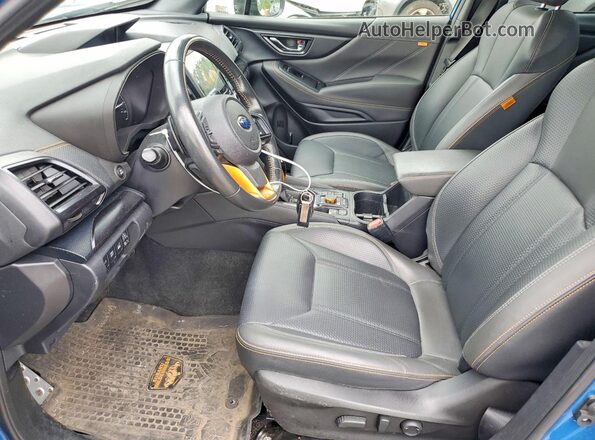 JF2SKAMC8NH497628 2022 SUBARU FORESTER Blue წინა სალონის ხედი