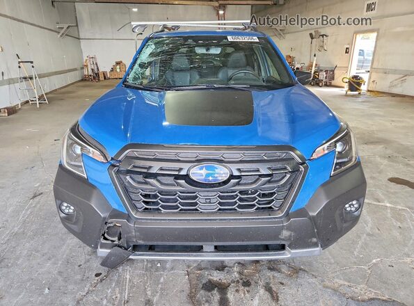 JF2SKAMC9NH438460 2022 SUBARU FORESTER Blue წინა ხედი