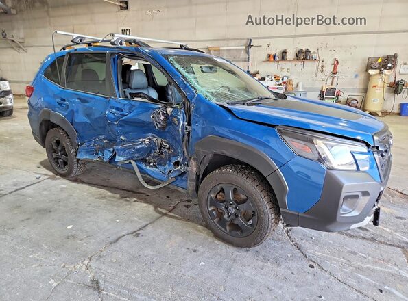 JF2SKAMC9NH438460 2022 SUBARU FORESTER Blue წინა მარჯვენა
