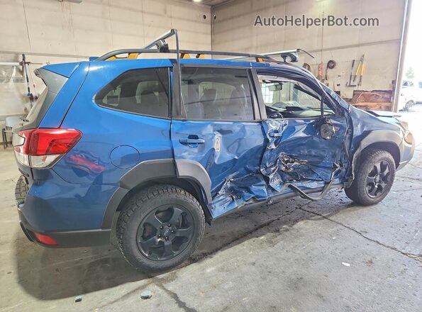 JF2SKAMC9NH438460 2022 SUBARU FORESTER Blue უკანა მარჯვენა