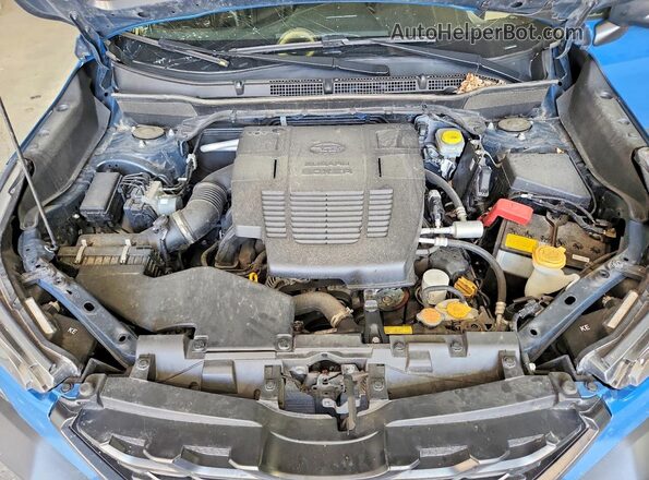 JF2SKAMC9NH438460 2022 SUBARU FORESTER Blue უკანა სალონის ხედი