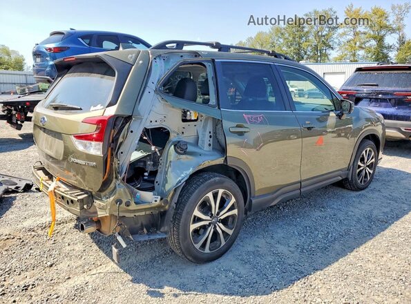 JF2SKAPC0PH473239 2023 SUBARU FORESTER Зеленый Задняя правая четверть