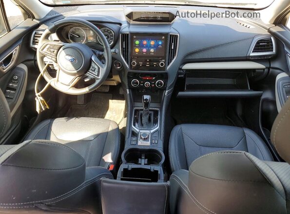 JF2SKAPC0PH473239 2023 SUBARU FORESTER Зеленый Вид панели приборов