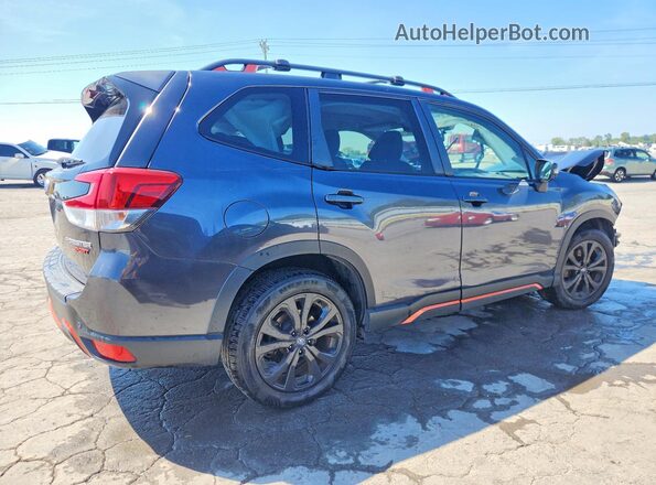JF2SKAPC1KH481973 2019 SUBARU FORESTER Charcoal Tył prawy