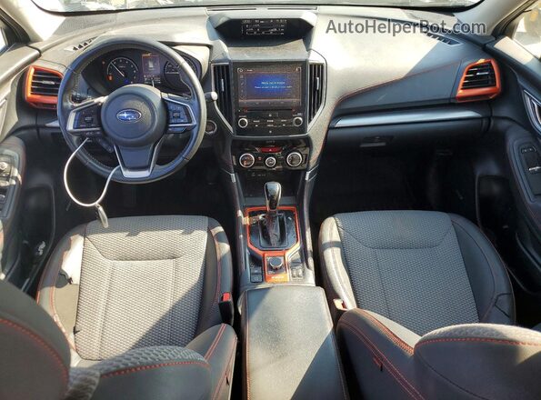 JF2SKAPC3KH427476 2019 SUBARU FORESTER Black Առջևի վահանակի տեսք