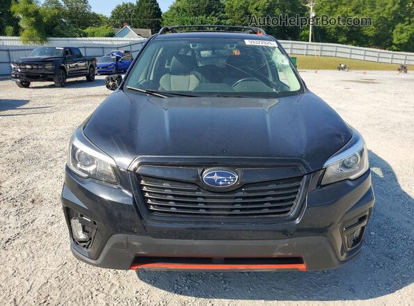 JF2SKAPC3KH427476 2019 SUBARU FORESTER Black Դիմացի տեսք