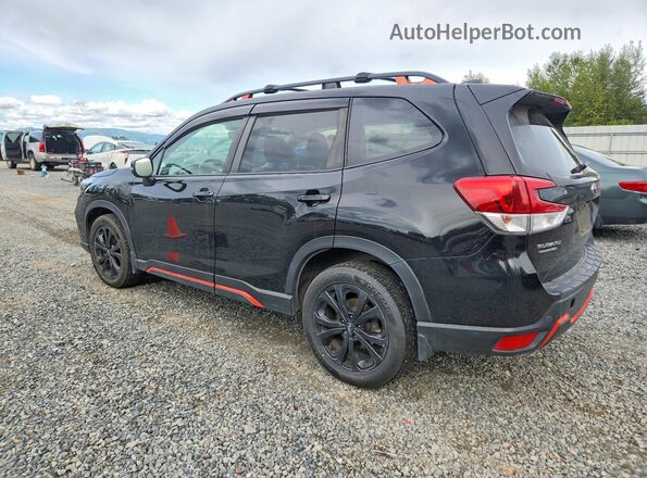 JF2SKAPC3KH571643 2019 SUBARU FORESTER Black Задня ліва чверть