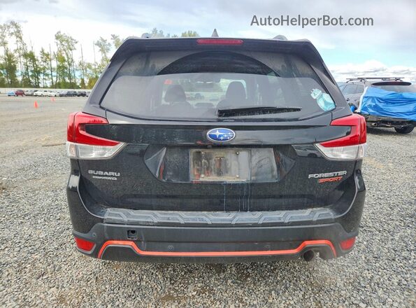 JF2SKAPC3KH571643 2019 SUBARU FORESTER Black Вид ззаду