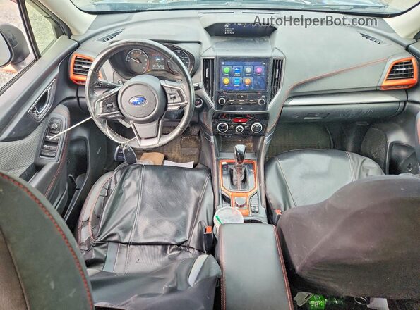 JF2SKAPC3KH571643 2019 SUBARU FORESTER Black Вид панелі приладів