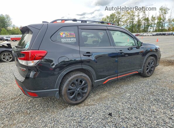 JF2SKAPC3KH571643 2019 SUBARU FORESTER Black Задня права чверть