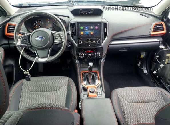 JF2SKAPC4KH591867 2019 SUBARU FORESTER Gray Widok deski rozdzielczej