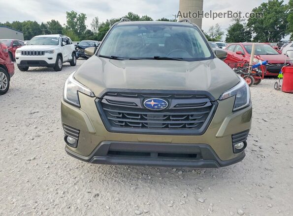 JF2SKAPC6PH402918 2023 SUBARU FORESTER Green Vista frontal